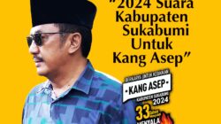 Dukungan Memukau: 2024 suara Kabupaten Sukabumi untuk kang Asep